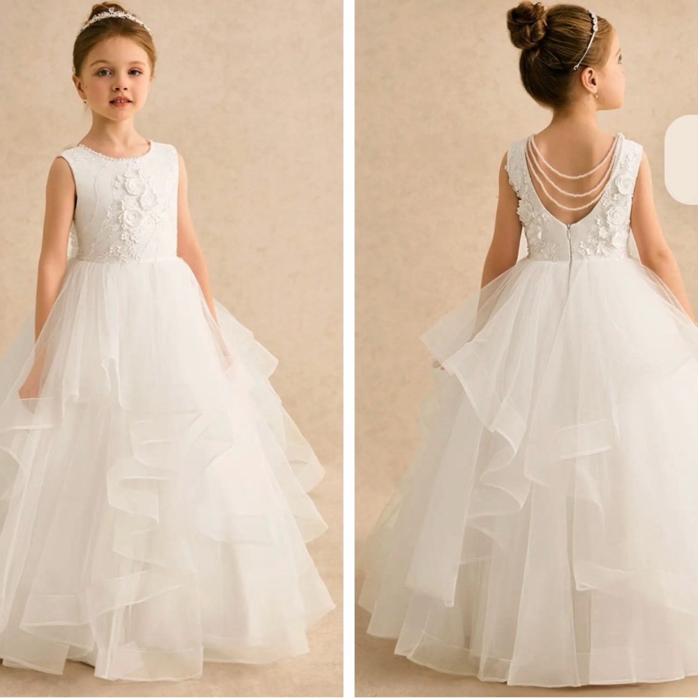 Azazie Claire dress size 12 girls
